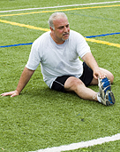 Stretching can help prevent injury.