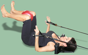 Pilates is a total body workout and provides great fitness results